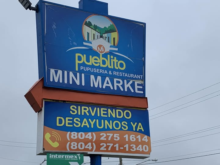 Mi Pueblito Restaurant exterior sign